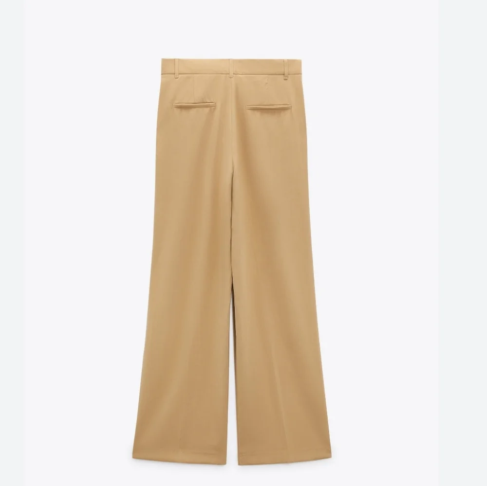 ZARA * WIDE LEG PANTS CAMEL Size S